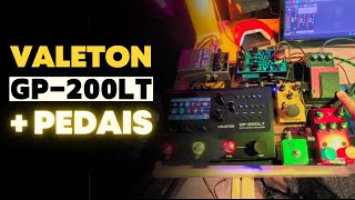 VALETON GP-200 COM PEDAIS | PEDALBOARD 2023