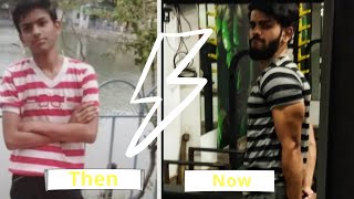 MY NATURAL 2 YEAR BODY #TRANSFORMATION - Skinny to Muscle |SKINNY TO MUSCLE TRANSFORMATION 2021