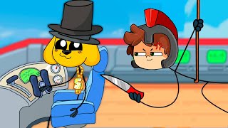 ¡ME INFILTRO EN LA BASE SECRETA DE LOS COMPAS! 😂 INVICTOR EN STICKMAN #2