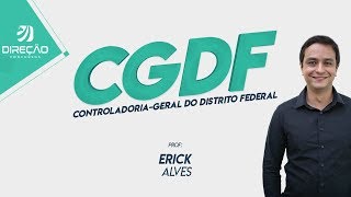 CGDF - AUDITOR DE CONTROLE INTERNO | AO VIVO