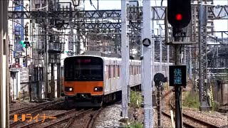 東武東上線　TJライナー　池袋駅　入線