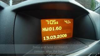Opel Astra H Display (BID)