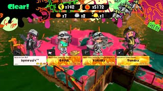 Splatoon 3 - Salmon Run Freelance #116 (Gone Fission Hydroplant )