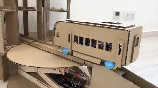 Cardboard train craft