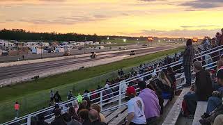 sprint car drag race