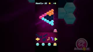 Block! Hexa Puzzle~Regular A  block 3 to 6 levels level~30