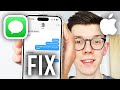 How To Fix iMessage Not Working On iPhone - Step By Step