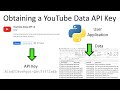 Obtaining a YouTube Data API Key