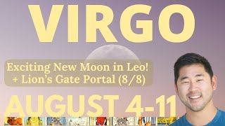 Virgo - Ahh!!! Rare Week You’ll Be Extremely Happy With! ♍️ August 4-11 Tarot Horoscope