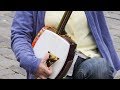 The Shamisen String Instruments from Japan on Old Town Square, Prague Street Music