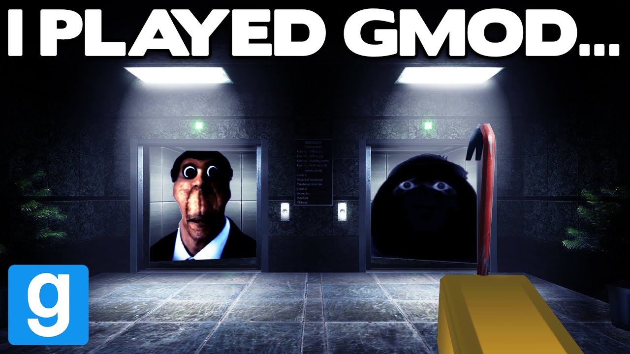 I Finally Played Gmod Nextbots Youtube