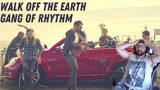 The car is the main instrument!?!? - WALK OFF THE EARTH - "Gang Of Rhythm" | First Time Hearing