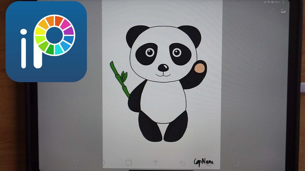 How To Draw A Panda рџђј Ibispaint X Drawing In Ibispaint X With My