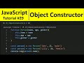 JavaScript Tutorial 29 - Object Constructor in JavaScript | Programming For Beginners