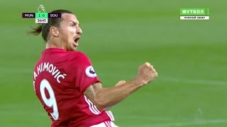 Zlatan Ibrahimovic vs FC Southampton (Home) 16-17 HD 1080i by Ibra10i