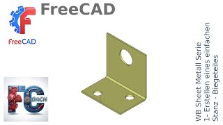 FreeCAD 1.0 - Sheet Metall