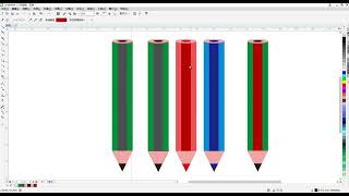 全集CorelDRAW教学从零基础到精通116小实例铅笔纸飞机