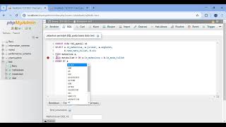 TUTORIAL MY SQL VIEW