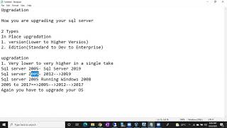 Sql DBA Batch 39 Class 70
