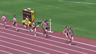 2016中国高校総体陸上女子８００ｍ　予選３組