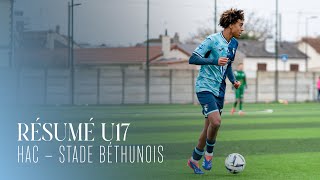 ⚽️ Résumé U17 : HAC - BÉTHUNE (1-1)