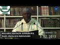 malamai magada annabawa sheikh albaniy zaria rahimahullah