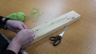 How to Use a Heddle Jig