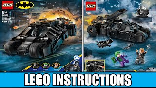 LEGO Instructions - DC - 76303 - Batman Tumbler vs. Two-Face \u0026 The Joker - The Dark Knight Trilogy