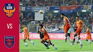 ISL 2019-20 Highlights M44: FC Goa Vs Odisha FC | Hindi
