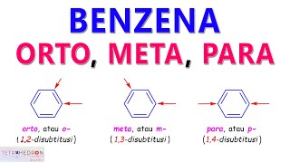 Orto, Meta, Para - Tata Nama Benzena Disubstitusi