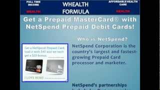 My Whealth Formula Site NetSpend