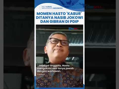 Ditanya Apakah PDIP Akan Pecat Gibran Dan Jokowi, Hasto Langsung Akhiri ...