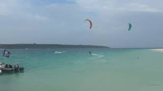 20200207AM 宮古島前浜カイトボーディング　Kiteboarding