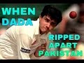 SOURAV GANGULY rips apart Pakistan - 5 for 16 @ Toronto 1997 Sahara Cup