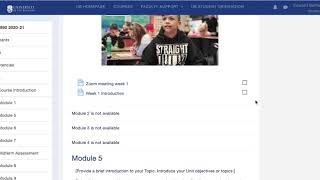 View your Moodle course as a student