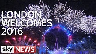 London Welcomes 2016 With 11-Minute Firework Display