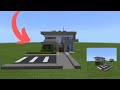 Minecraft small and simple police station tutorial