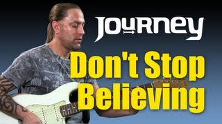 Guitar Cover - Learn How to Play "Don't Stop Believing" by Journey (Guitar Lesson)