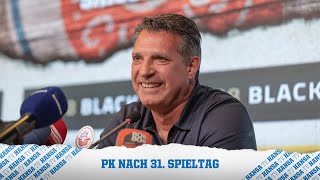 💬 PK nach dem Spiel: F.C. Hansa Rostock vs. SSV Jahn Regensburg | 2. Bundesliga⚽
