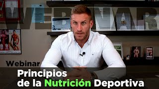 Principios de la Nutrición Deportiva. WEBINAR. Instituto Fit Up JOSE BLESA Nutricicionista Deportivo