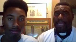 Father and son describe Dallas shooting scenes