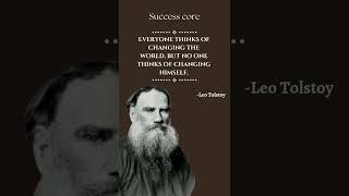 Brilliant Leo Tolstoy Quotes That Everyone Should Know || Life Changing Quotes #shorts #quotes