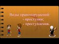 Профилактика правонарушений