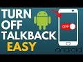 How to Turn Off TalkBack on Android - 2026