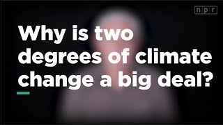 Why is 2 Degrees of Climate Change a Big Deal? | Let's Talk | NPR