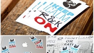 Cheap Online Custom Stickers Printing Services