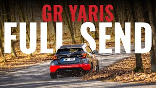 Rally Speed Test with Toyota Yaris GR