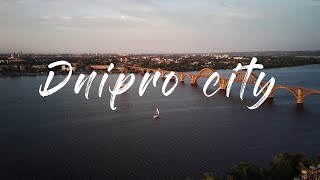 Dnipro City.  Свіжий погляд на місто з висоти пташиного польоту