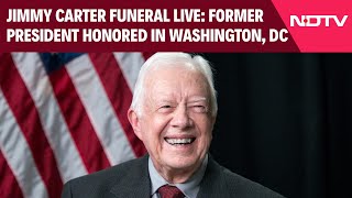 Jimmy Carter Funeral Live: Former President Honored In Washington, D.C.