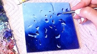 How I Paint Water Droplets On Glass - The Basics